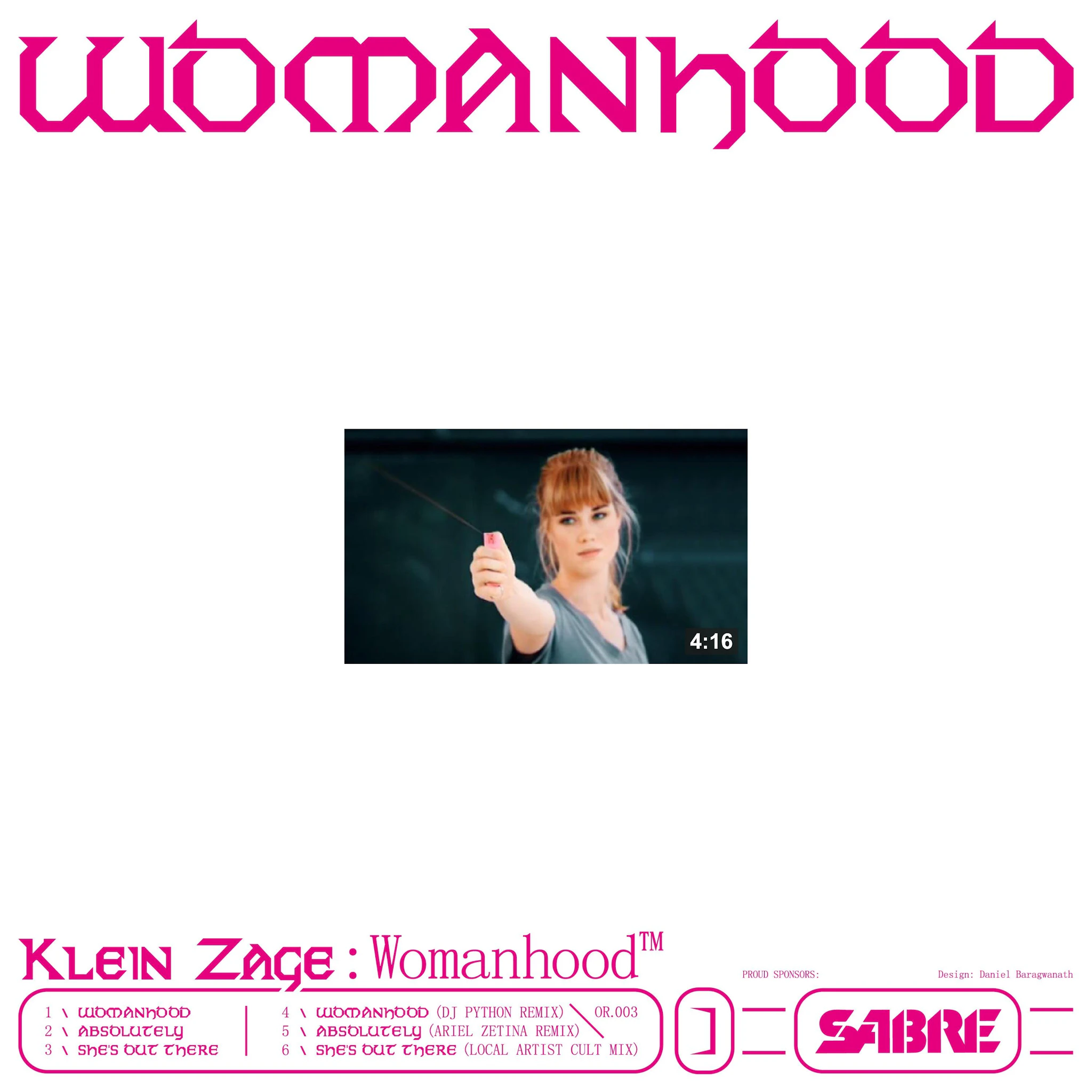 Klein Zage - Womanhood EP