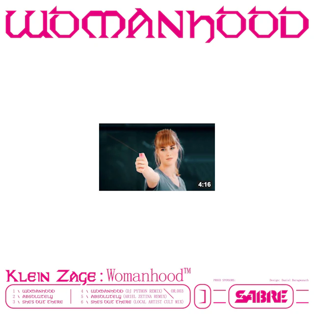 Klein Zage - Womanhood EP
