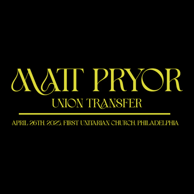Matt Pryor - Union Transfer