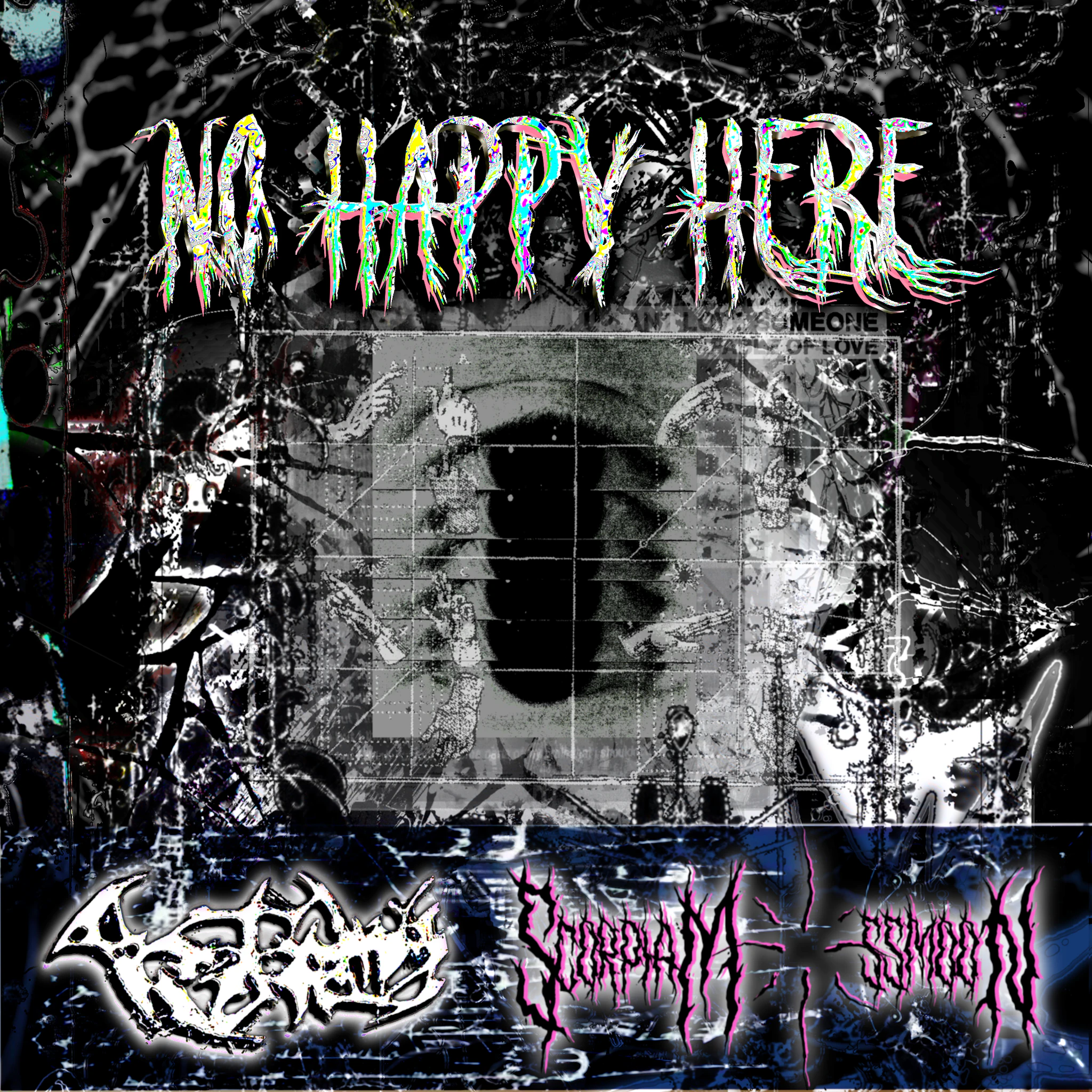ɯ̸̡͐ɹ̸͚̈́ö̴̗́ɟ̴̆͜l̴͇̐ɐ̶̟͂ɯ̶̠͛ & Scorpia Mossmoon - No Happy Here (prod Jolst & Pekarot)
