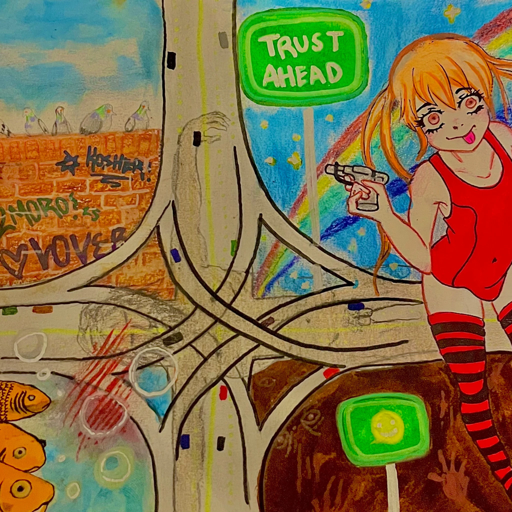 Luqa & Scorpia Mossmoon - Rock Bottom Doves (prod Irby)