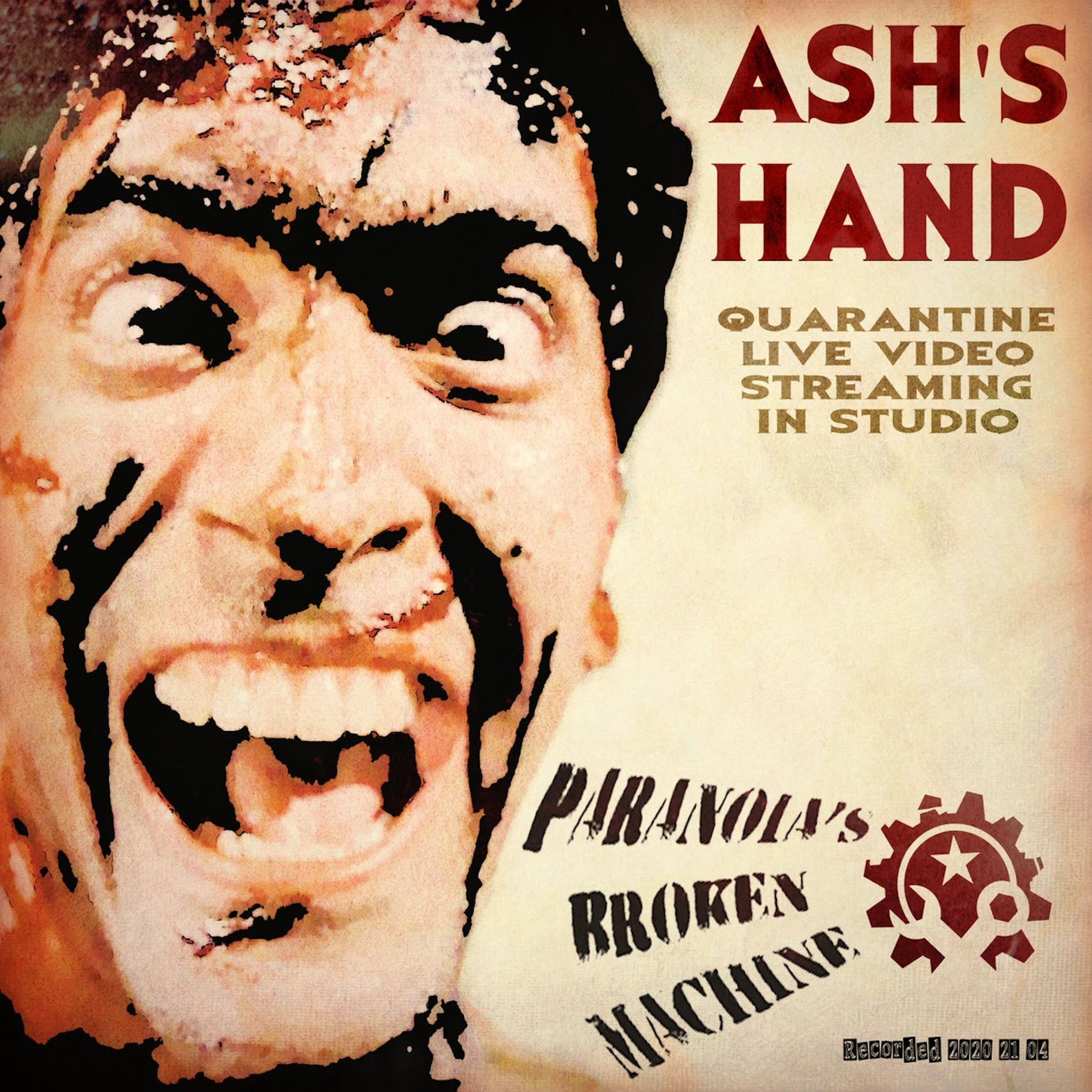 Paranoias Broken Machine - Ash's Hand The Quarantine Live Performance
