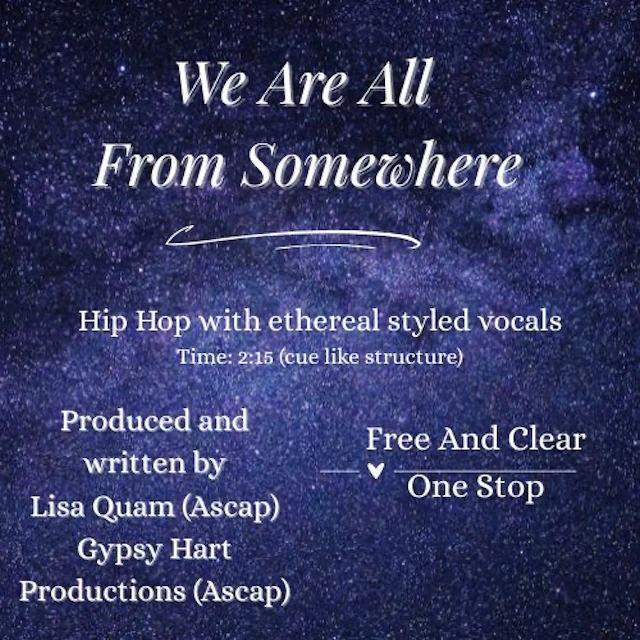 We Are All From Somewhere