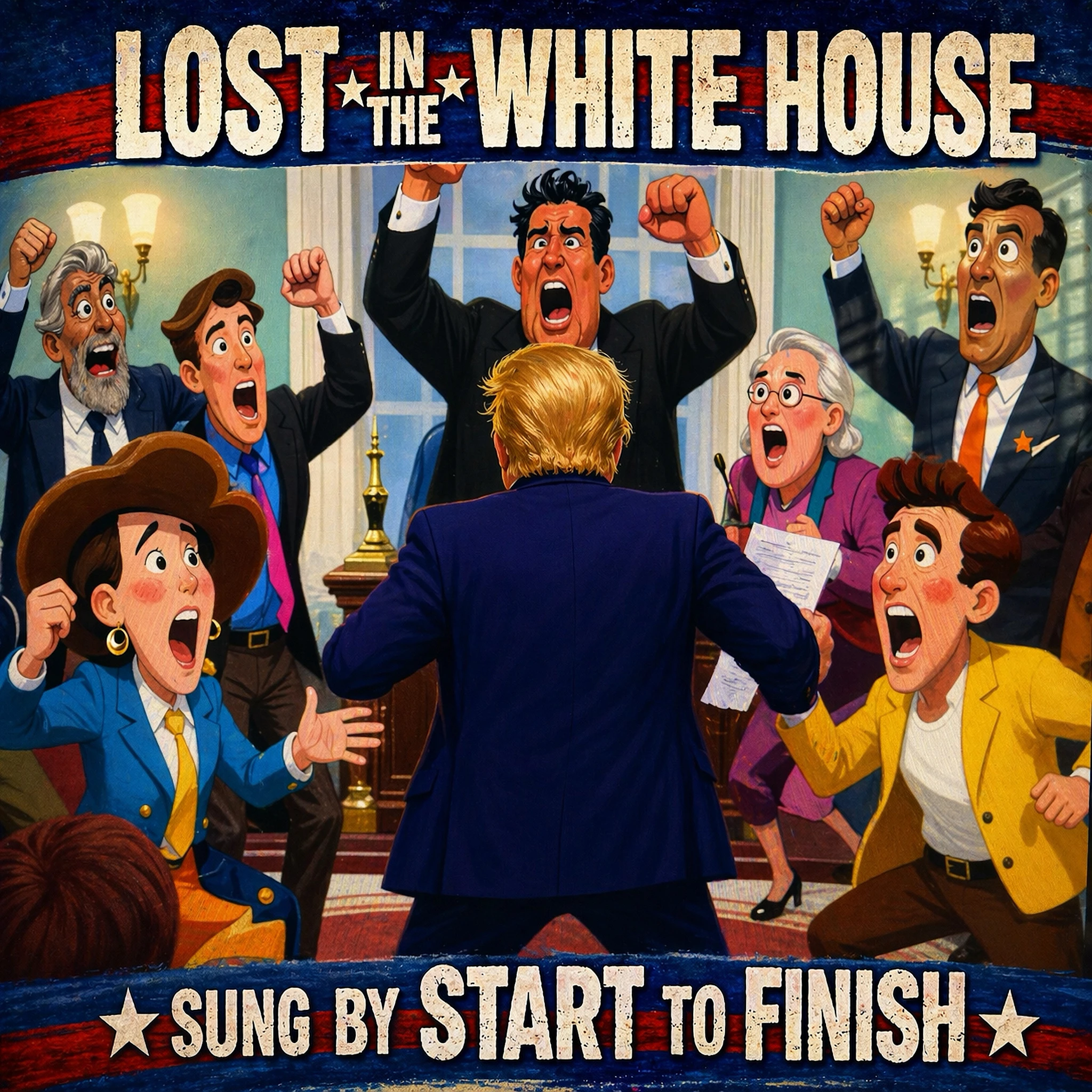 LOST IN THE WHITE HOUSE