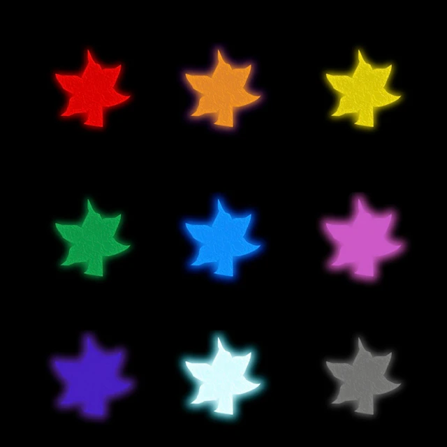 STAR COLORED PATTERNS
