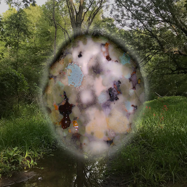 Infant - face first in the entangled