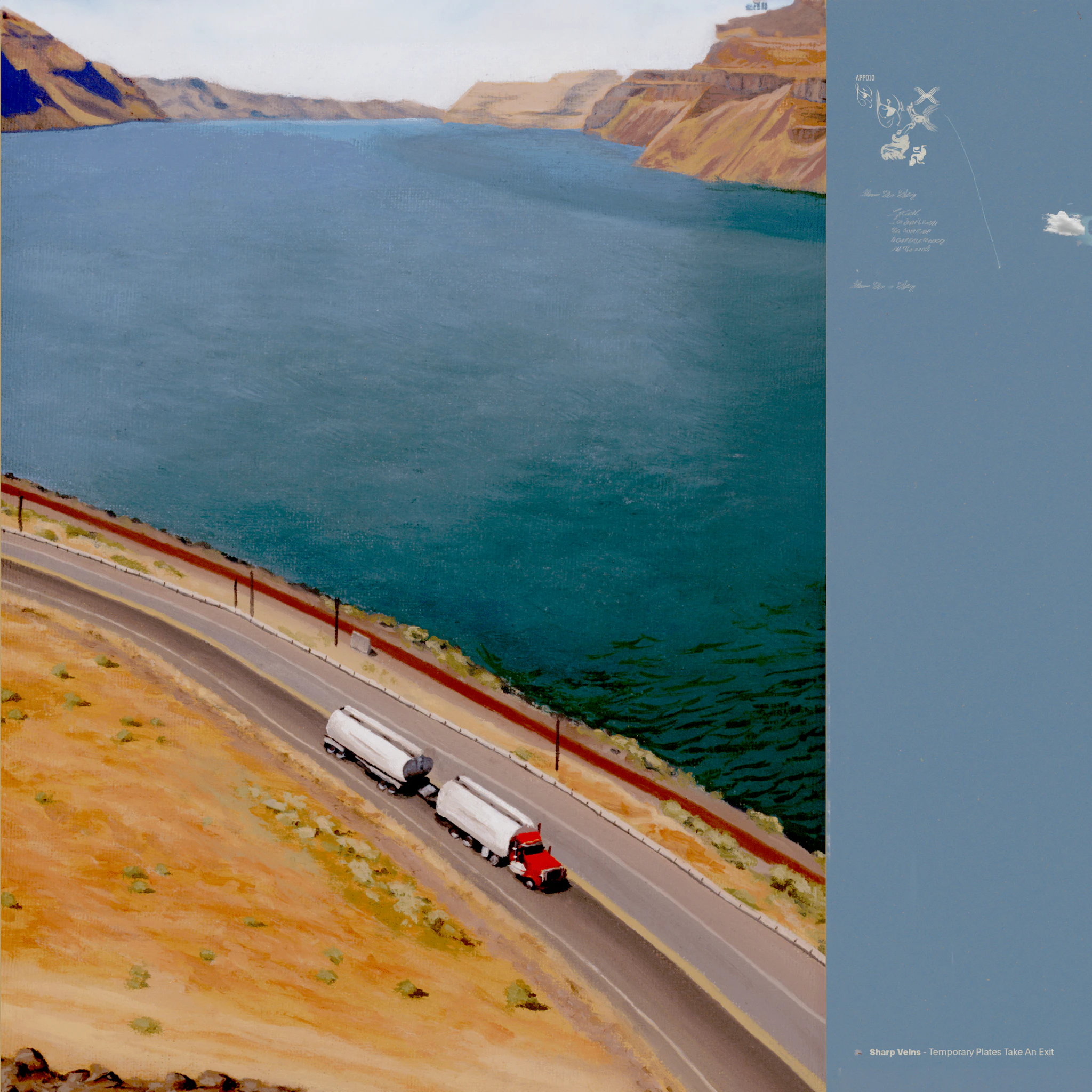 Sharp Veins - Temporary Plates Take An Exit