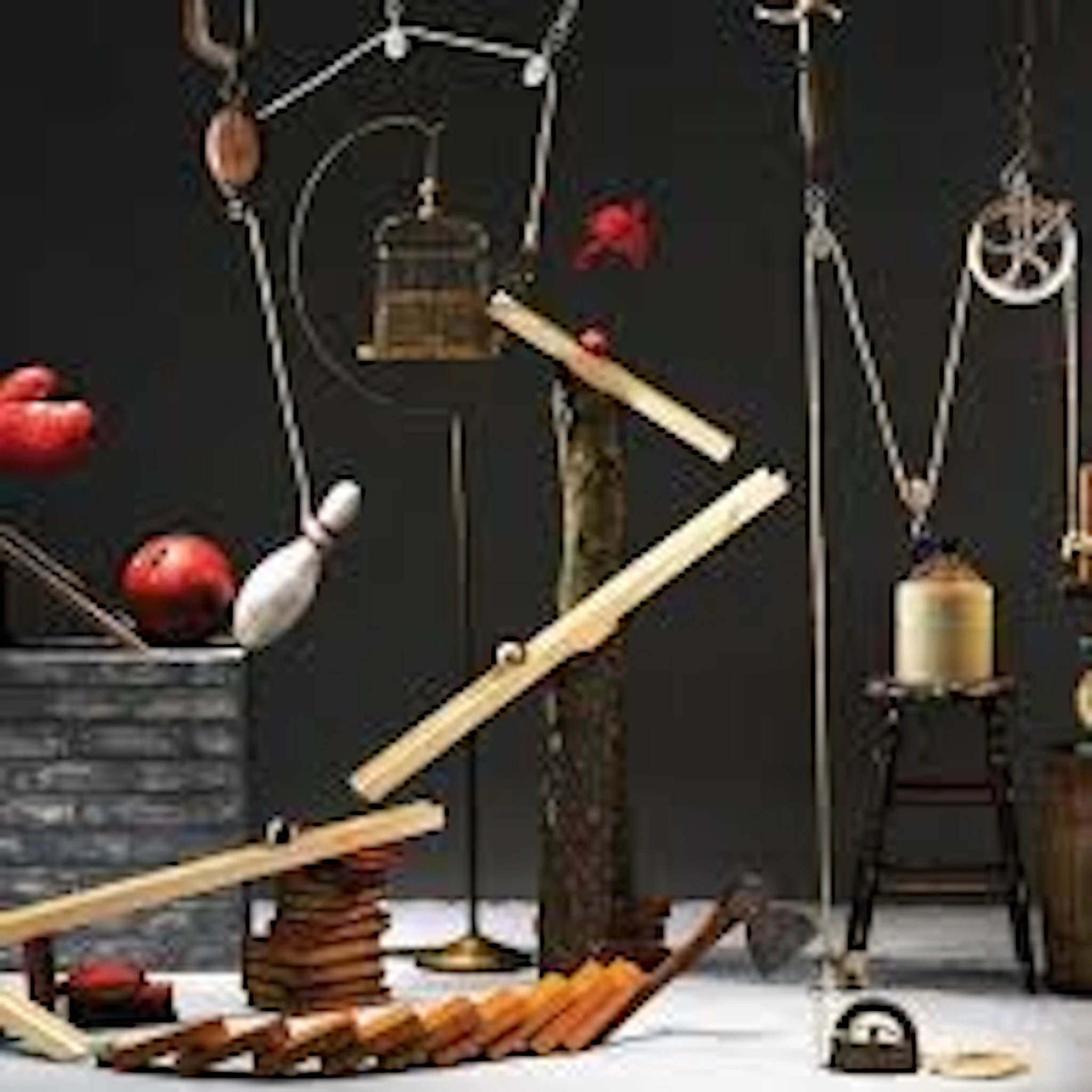 bellybuttonlint - rube goldberg machine