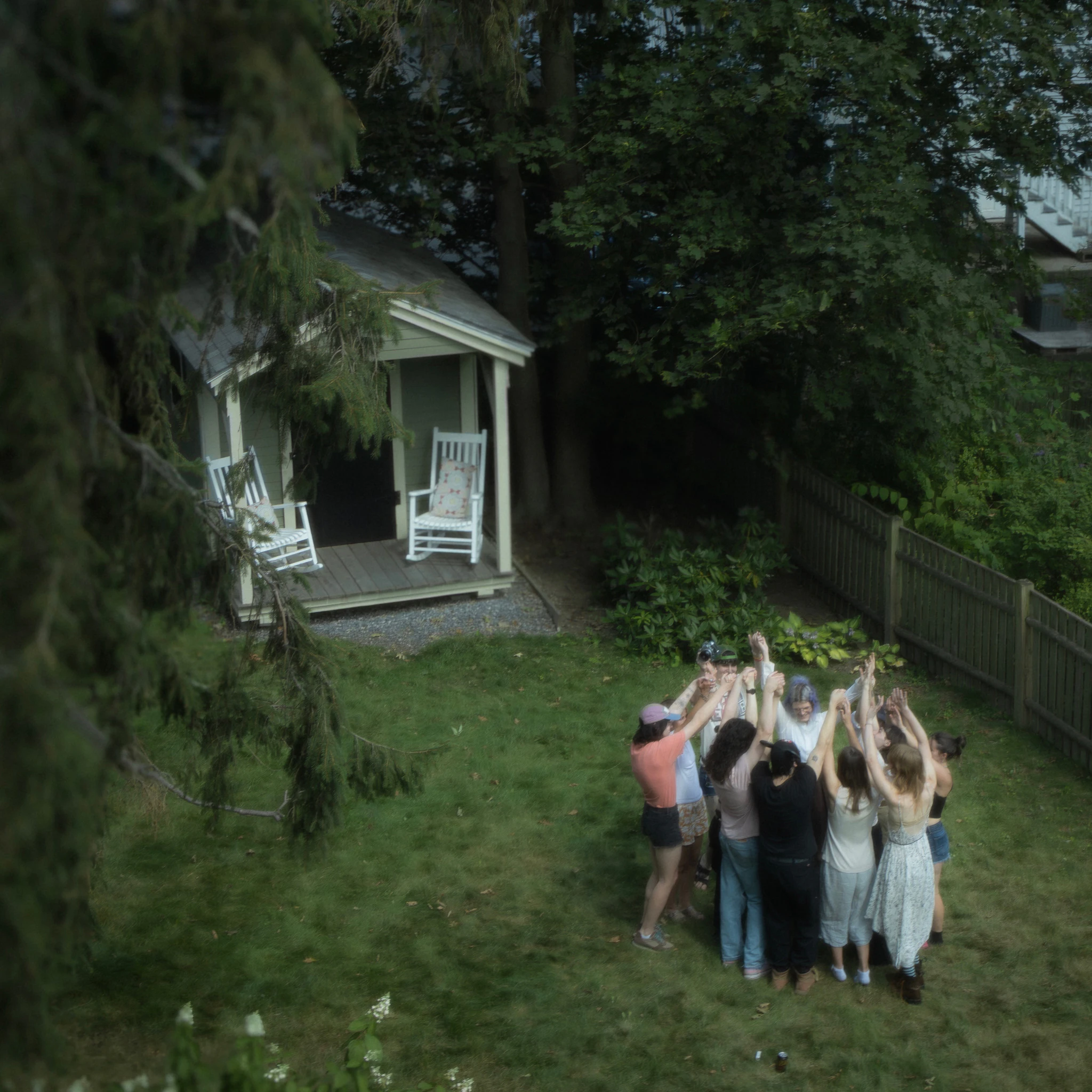 HARMONY'S CUDDLE PARTY - ASLEEP IN THE TRIANGLE GARRET