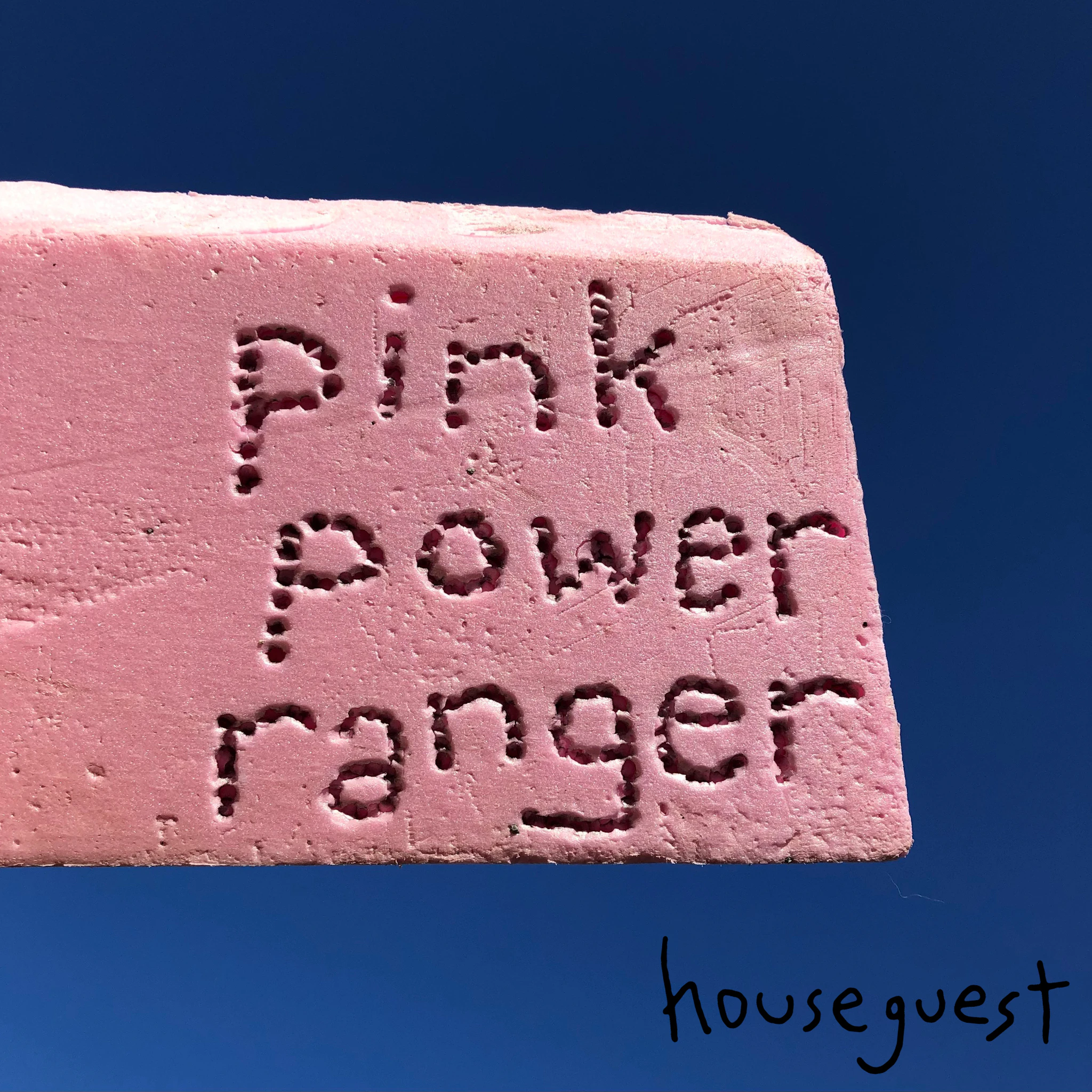 houseguest - pink power ranger