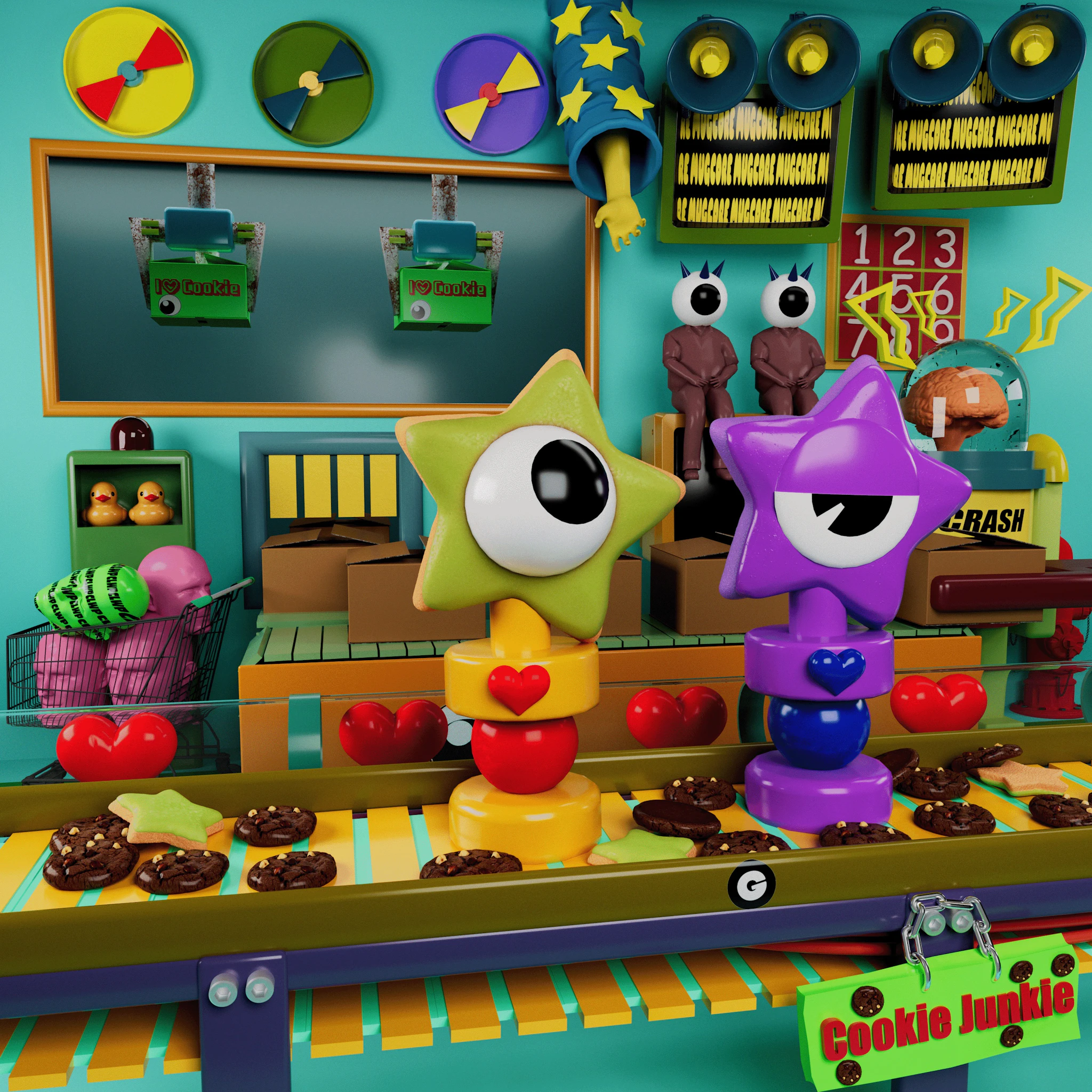 Rony Rex, CHAMELEON LIME WHOOPIEPIE - Cookie Junkie