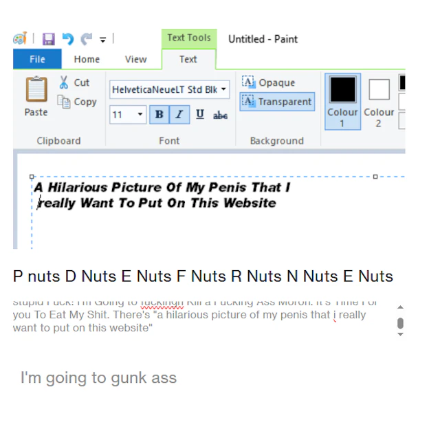 The Stupid Fucker - That Made This Deserves to be Shot! Good God, You stupid, fat fuck!