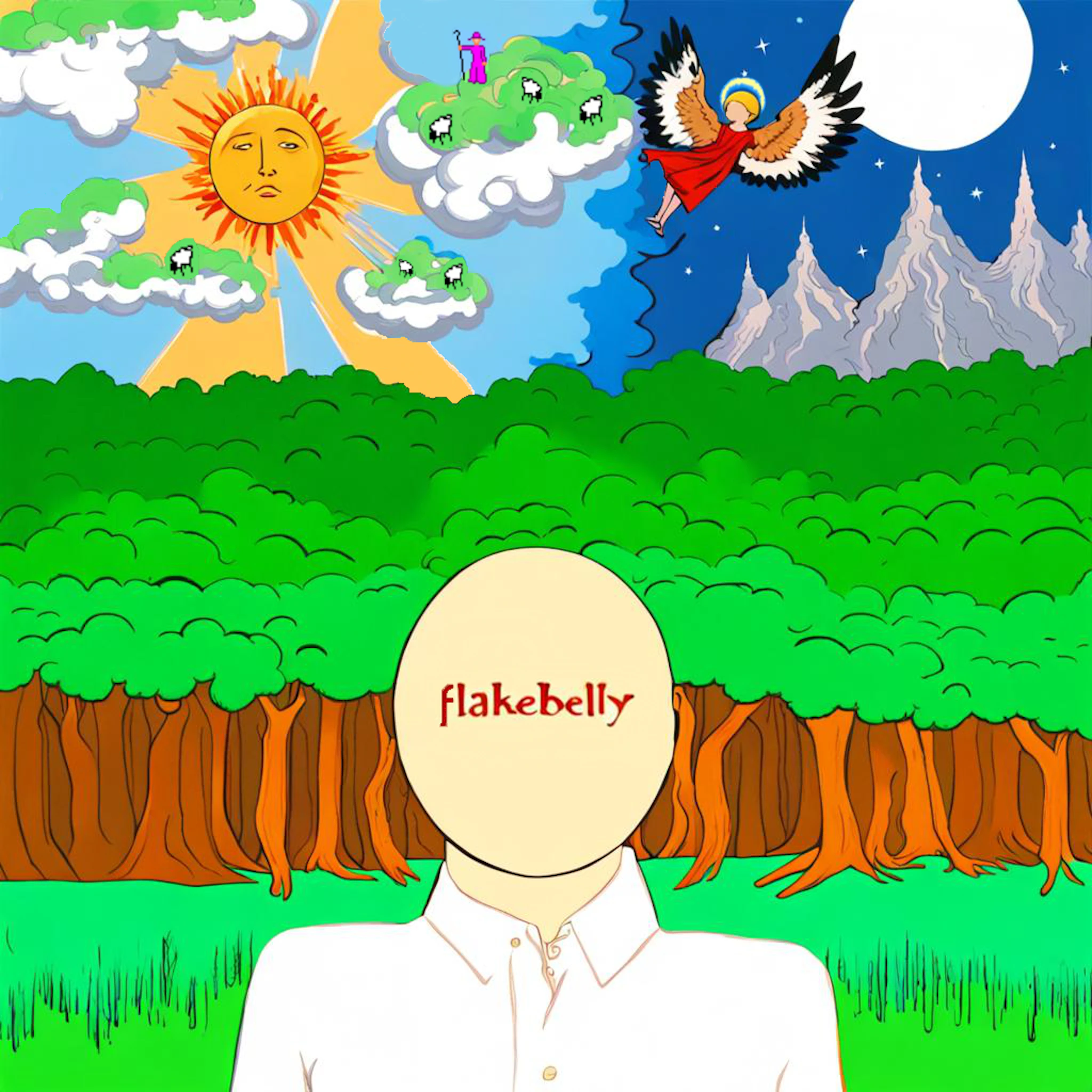 flakebelly - Apprentice Green