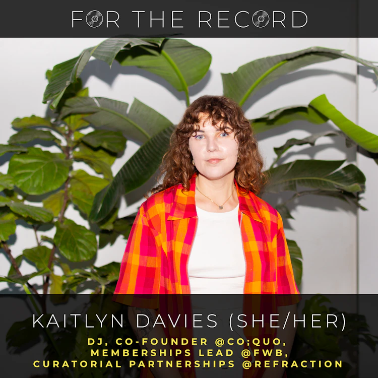Crate Coalition - For the Record || Kaitlyn Davies
