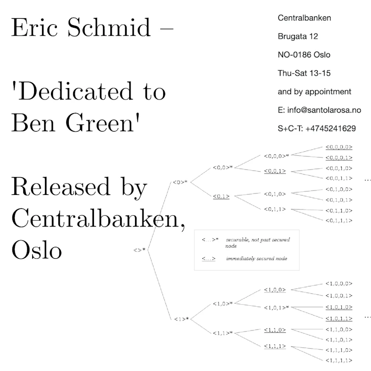 Eric Schmid - Dedicated to Ben Green