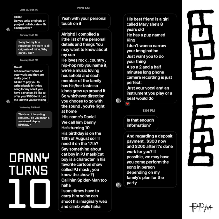 DREAM_MEGA - Danny Turns 10