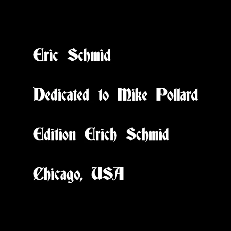 Eric Schmid - Dedicated to Mike Pollard